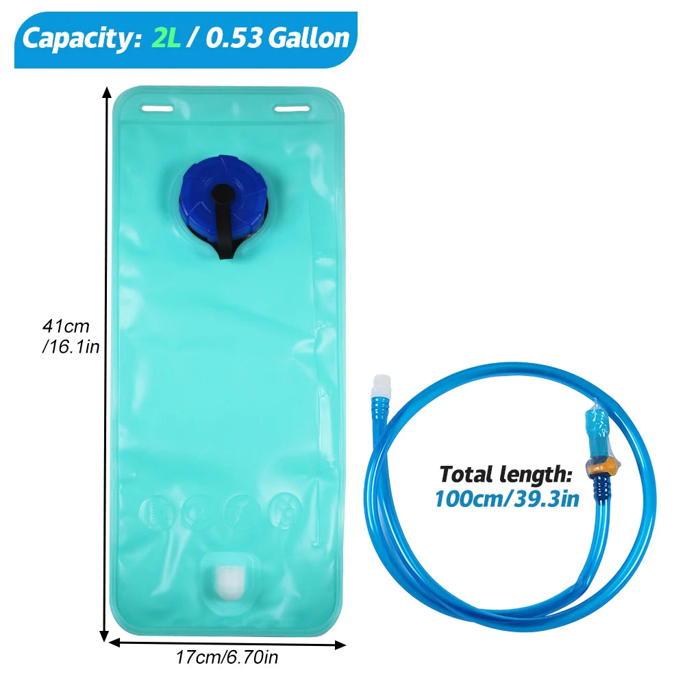 NEW Arrivals 3PCS Set Women Men Outdoor Travel Trail Running Hiking Climbing Camping Cycling Ultralight Backpack Hydration Jogging Vest Breathable Marathon Bicycle Bag Water Bottle 500ML