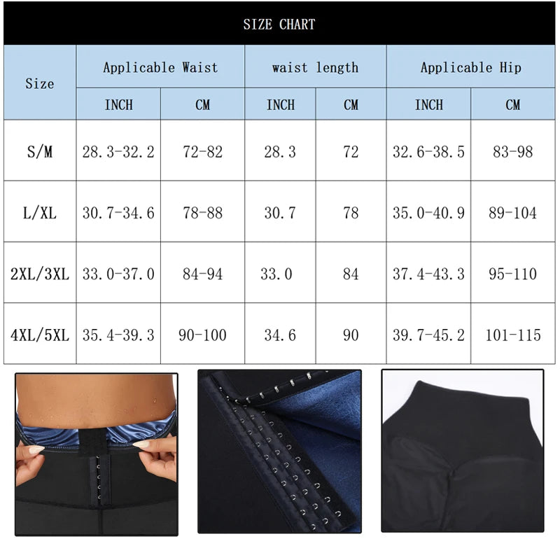 NEW Arrivals S-5XL(100Kg+) Plus Size Slimming Body Shaper Men Tummy Control Shorts Lose Weight Thermal Sauna Sweat Half Pants Burns Fat Abdomen Reducer Fitness Sports Apparel Supplies