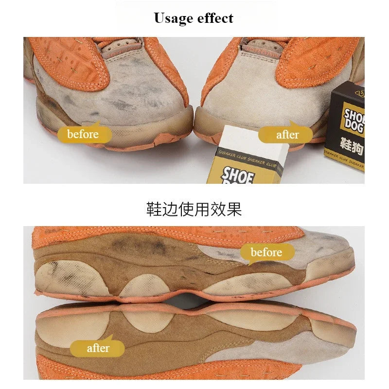 NEW Arrivals 3PCS Set Korean Sport Sneakers Shoes Boots Cleaning Eraser Revitalize Your Sneakers with This Waterless Shoe Brush Household Cleaning Brush Eraser Tools