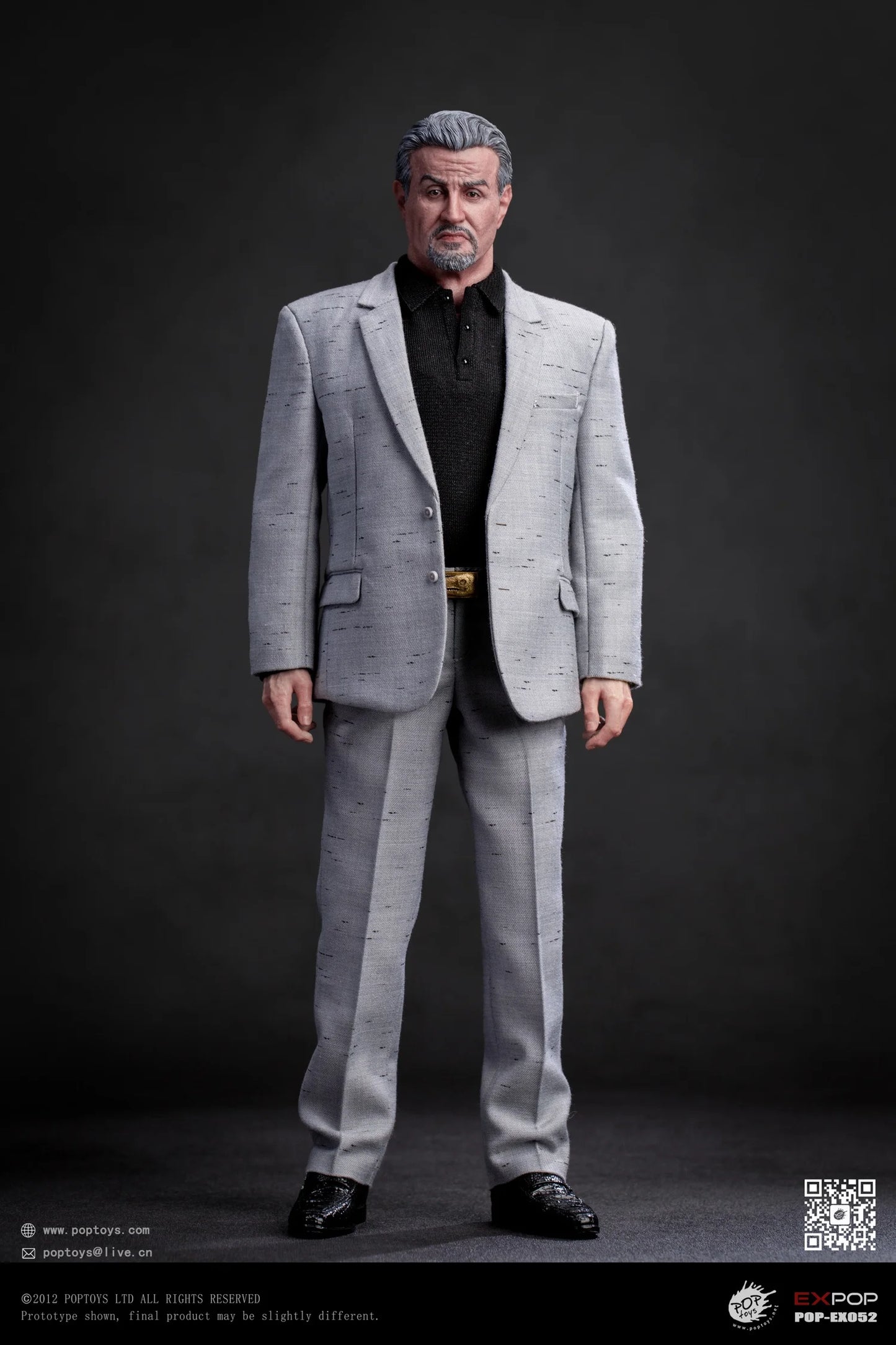 Brand New POPTOYS EX-052 1/6 The King Of Gangs Stallone Male Warrior Full Set 12in Action Figure Movable Dolls Gifts Collectible