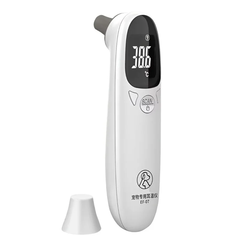 NEW A04G-Dogs Cats Horses Ear Thermometer Animal Thermometer Non-Contact Electronic For Home And Clinic Vet Accessories Pets Heath Care Supplies