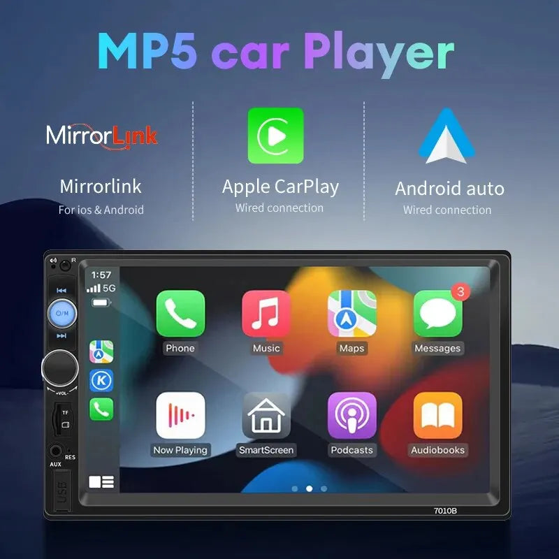 Acodo 2din Car Radio 7inch HD Autoradio Multimedia MP5 Player Car Stereo Bluetooth USB TF FM For Toyota Honda Car Radio