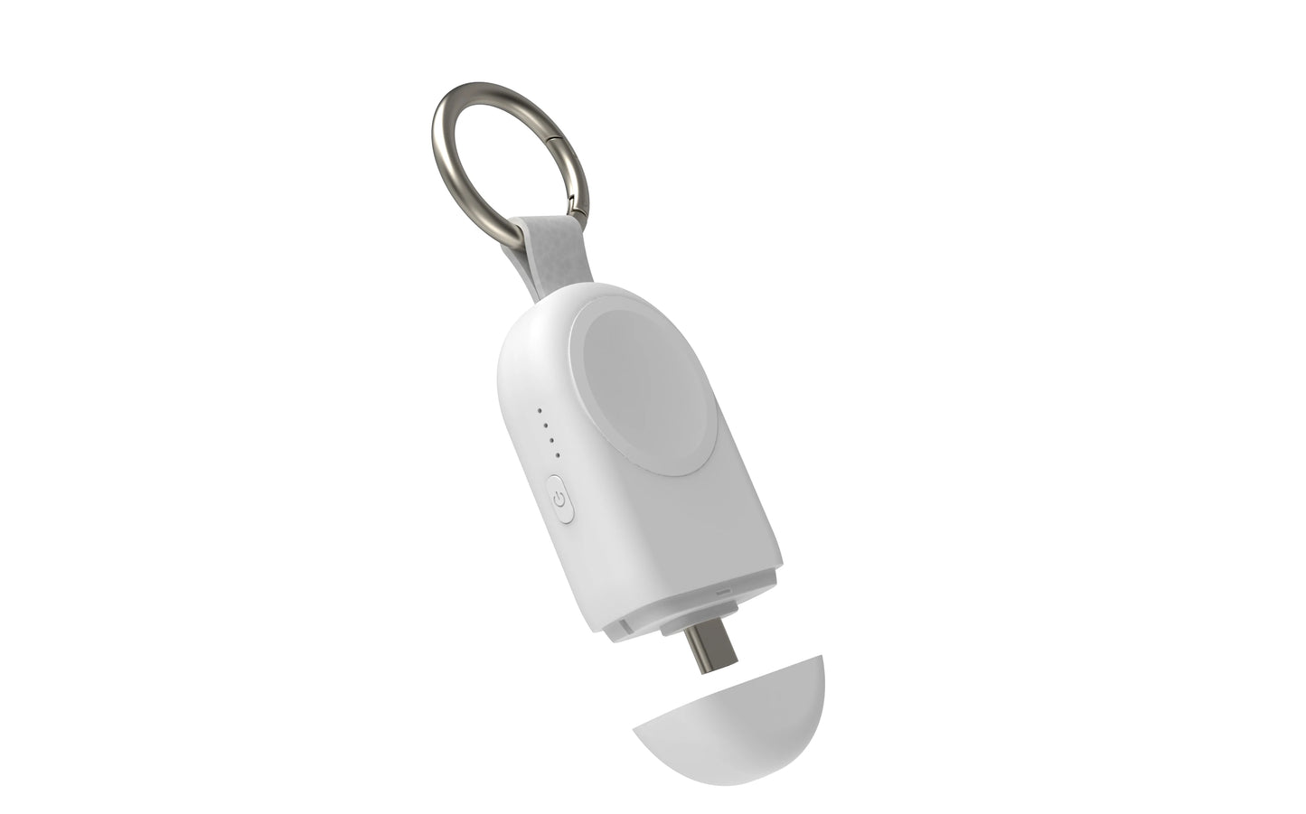 Wireless Samsung Charger Power Bank 1200mah for Galaxy7 Compatible with Galaxy Watch 3/4/5/6/7/Active 1/2+Google Pixel Watch
