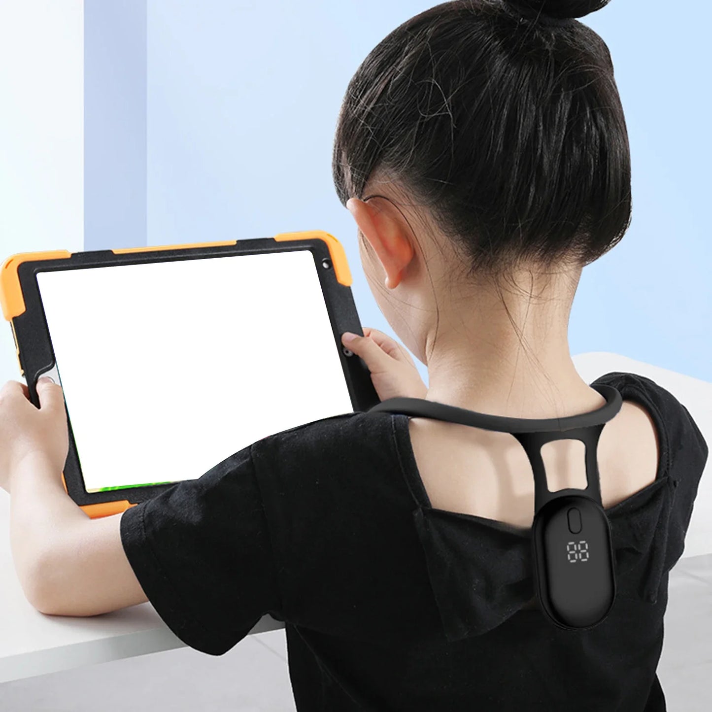 NEW Arrivals Smart Posture Corrector Micro Vibration Posture Training Reminder Sensor Back Posture Neck Hump Corrector for Adult Kids Health Care Supplies