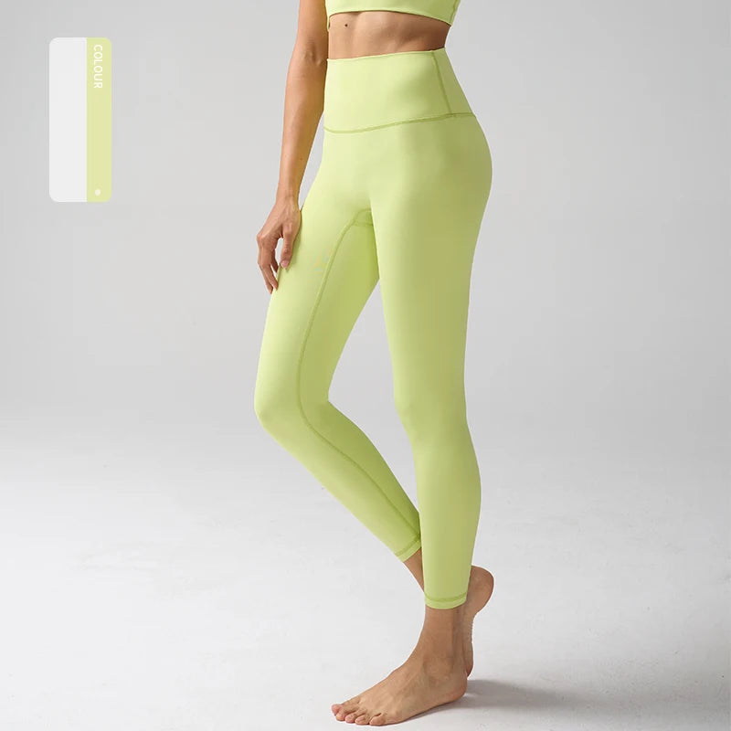 NEW Arrivals S-XL 20 Colors High Waist Naked Feeling Leggings Women Fitness Running Yoga Leggings Pants Energy Gym Tight Leggings Casual Workout Leggings