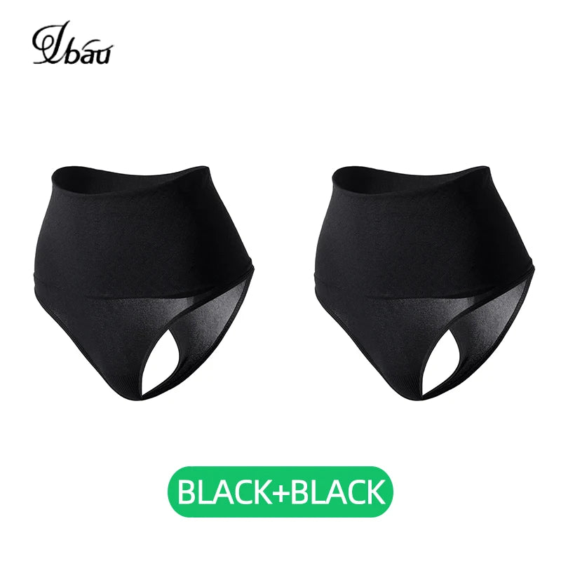 NEW Arrivals 2PCS Set High Waist Thongs Seamless Women Panties G-String Lingerie Tummy Control Shaping Girdle Shaper Underwear