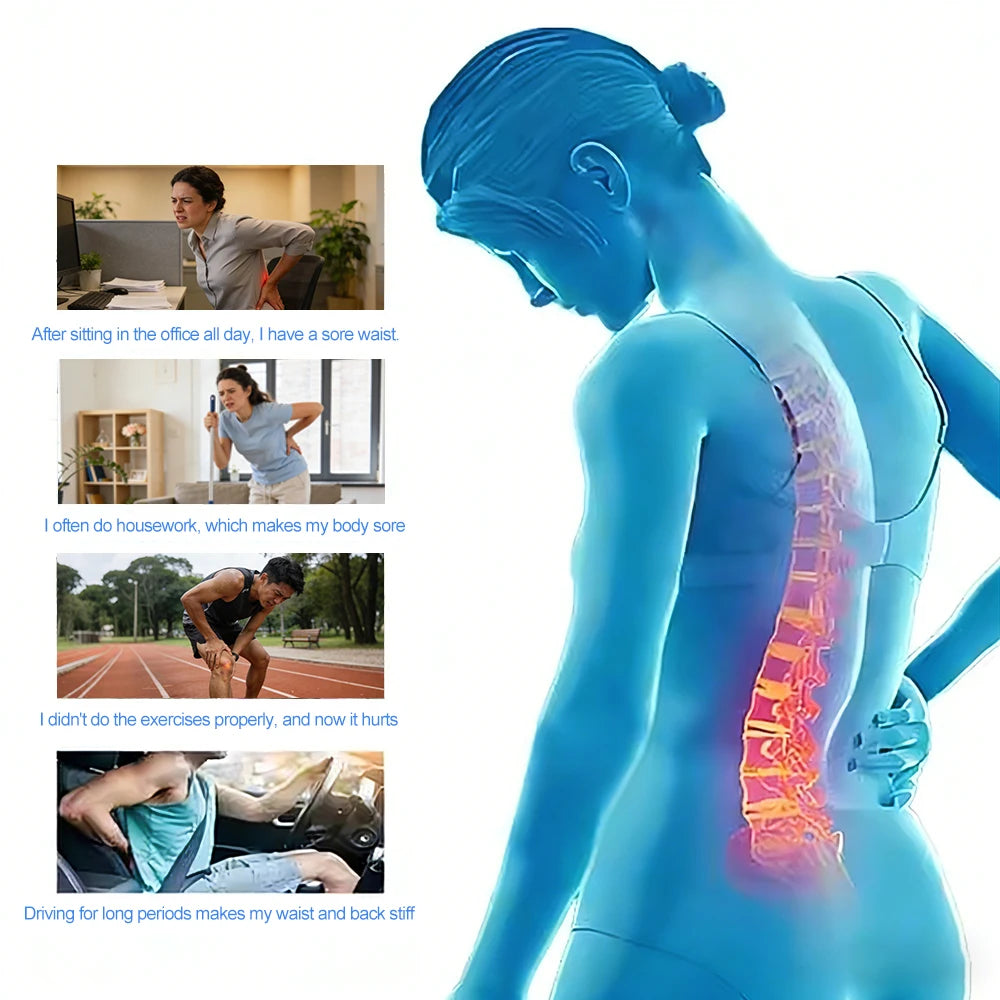 LED Red Light Massage Belt 120 LEDs Back And Waist Pain Relief Relax Belt Muscle Pain Relief 660nm 850nm Body Care Belt