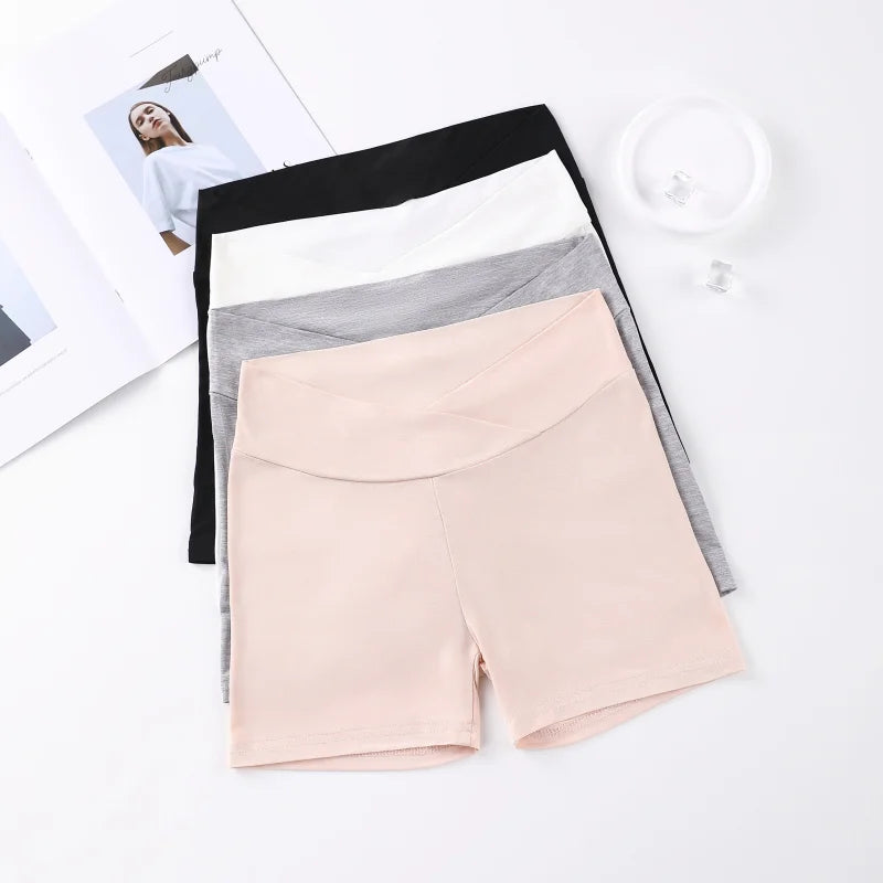 NEW Arrivals M (40-55 KG XL (63-75KG) 3PCS Set Pregnant Pants Shorts Push Up Panties for Pregnant Woman Belly Support Safety Pants Maternity Underwear Plus Size Panties