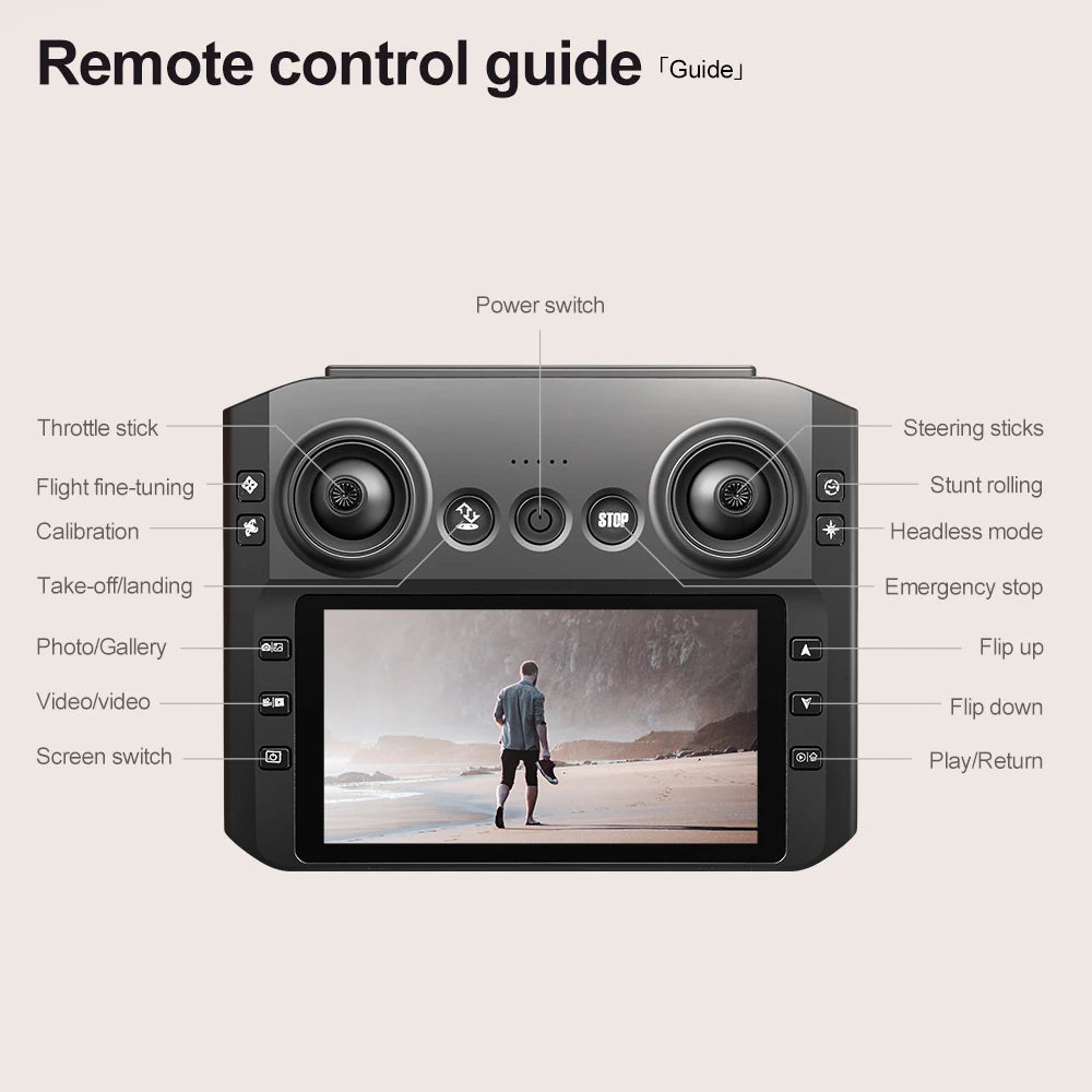 NEW 8K 3 Batteries Xiaomi M7 Drone 4K/6K/8K Professional 8K HD Aerial Photography Drone 5G WIFI Brushless Power RC Foldable Quadcopter Drone