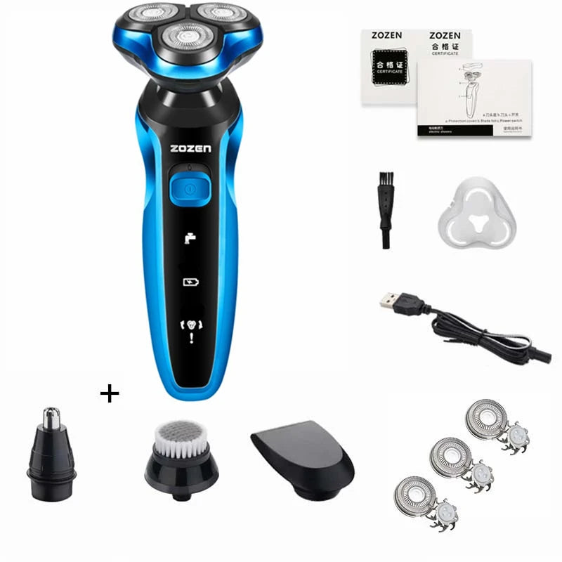 NEW Arrivals Gift for Husband Lover Electric Razor Set Electric Shaver Body Hair Cutting Shaving Machine for Men Women Clipper Rotary Beard Trimmer Waterproof Hair Sets Accessories Hair Care Supplies