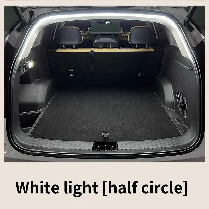 2-4M Car Trunk Sensor Lights, Automatic Induction Lights, LED Lights with Tailgate Lights, Car Reading lights, and Interior Lights