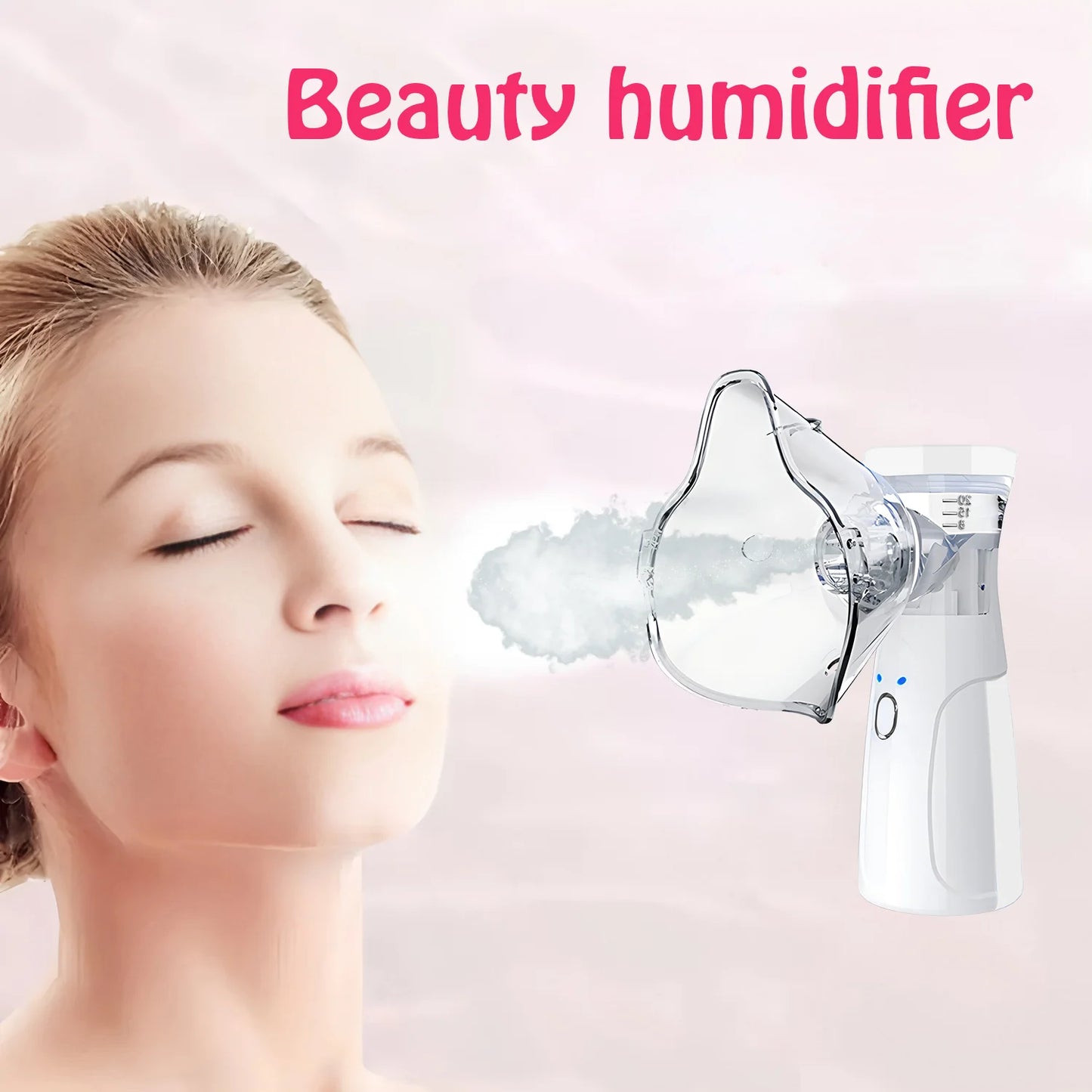 NEW Arrivals Top Quality Spray-Head Nano Mist Sprayer Mini Handheld Hydrating Humidifier Skin Care Portable Facial Steamer Nebulizer