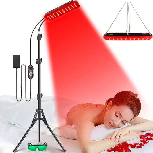 LED Red Light Therapy Lamp 660nm and 850nm Near Infrared Light for Joint Pain Muscle Soreness Relieve Body Tired Skin Care Tools