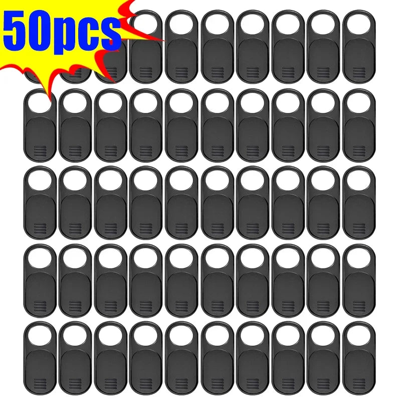 NEW Arrivals 50-100PCS Set Camera Covers for Tesla Model 3 Y Webcam Slide Blocker Privacy Protector Anti-Peep Sliding Camera Cover for PC Laptop Electronics Accessories
