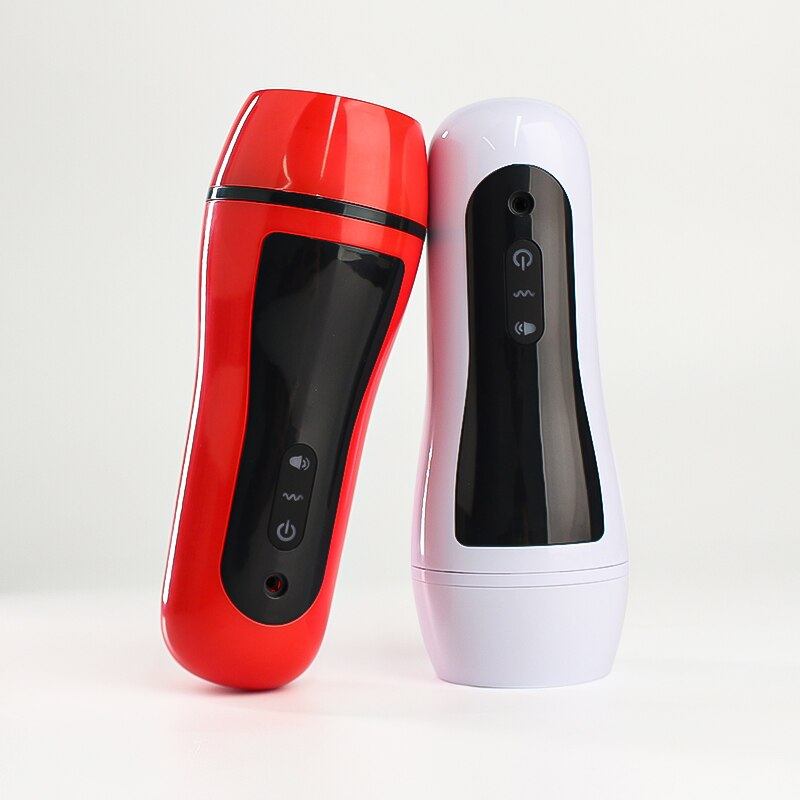 Automatic Male Masturbator Cup Sucking Vibration Blowjob Real Vagina Pocket Pussy Penis Oral Sex Machine Toys For Man Adults