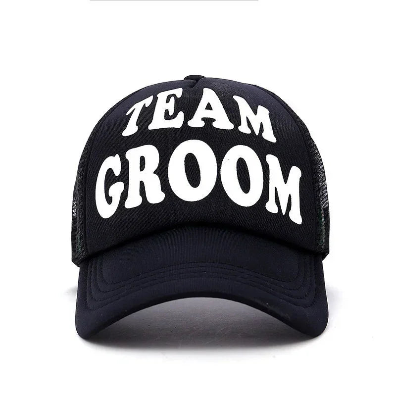 NEW Arrivals Bride/Groom 4 Patterns Personalized Bride to Be Groom Groomsman Bridesmaid Party Hats for Bachelorette Hen Night Wedding Engagement Bridal Decor