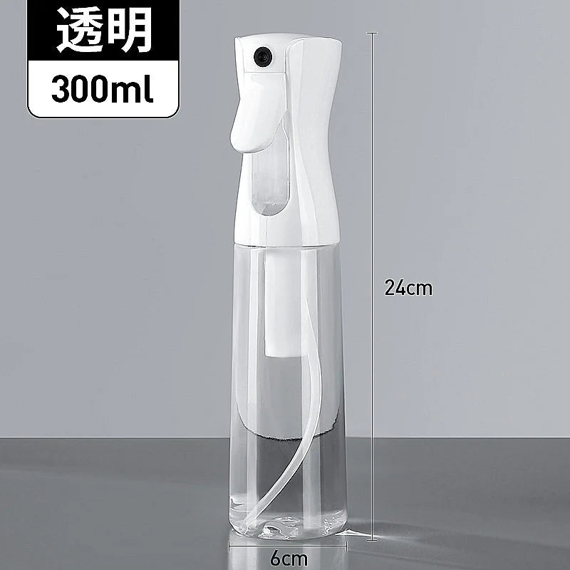 NEW 500ML High Pressure Continuous Spray Bottle Hair Care Makeup Water Replenishing Spray Bottle Separate Bottle Press Mist Spray Bottle
