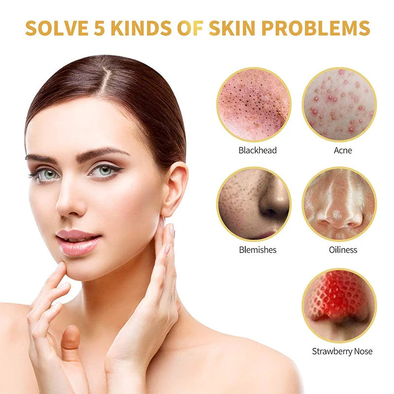 NEW Arrivals Korean 24K Gold Peel-Off Mask to Remove Blackheads and Acne and Cleanse Facial Masks Moisturizing Firming Brightening Korean Skin Care Products