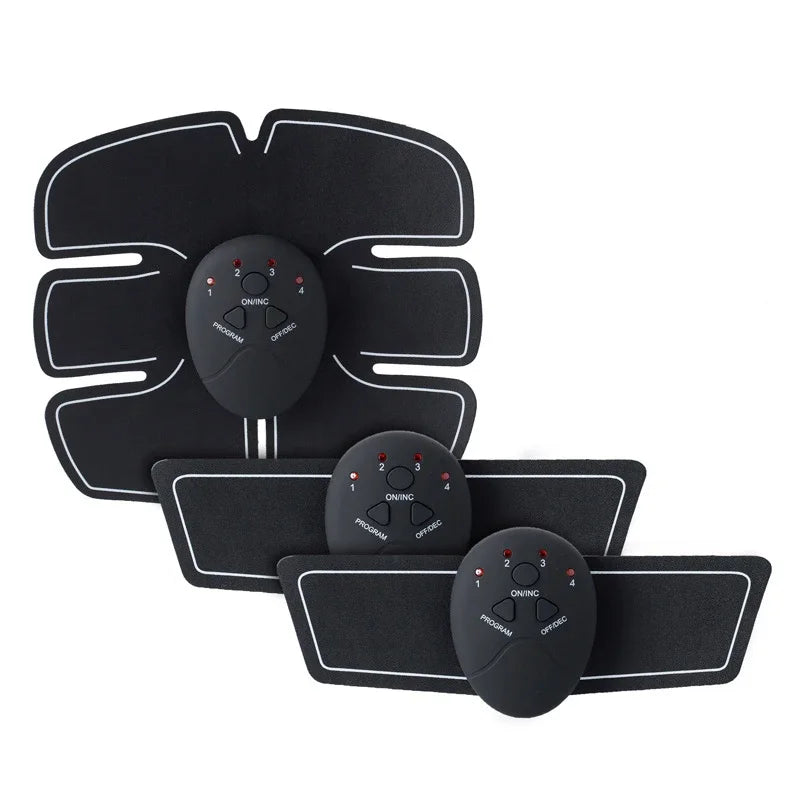NEW Arrivals EMS Smart Wireless Muscle Stimulator Trainer Fitness Portable Abdominal Electric Abdominal Patch Trainer Stickers Body Massager Sports Supplies
