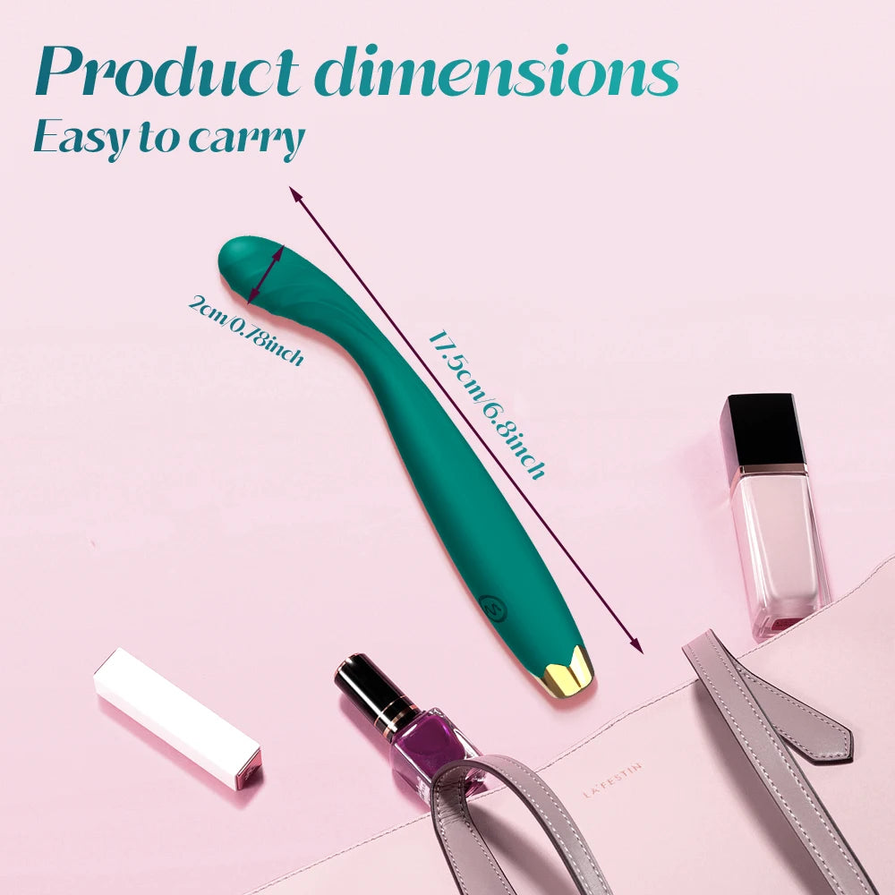 Beginner G-Spot Vibrator for Women 8 Seconds to Orgasm Finger Nipple Clitoris Stimulator Dildo Vagina Massager Sex Toy for Adult