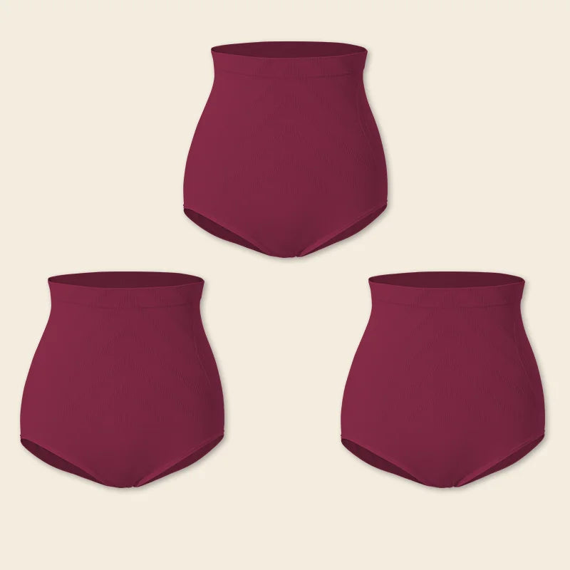 3 PCS Set Slimming High Waist Tummy Control Panties Women Briefs Panty Shaper Slimming Underwear Butt Lifter Belly Body Shapewear
