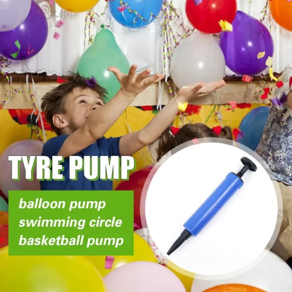 3PCS Manual Balloon Pumps Portable Air Inflator Pump Useful Latex Foil Balloon Inflator Party Decor Supply Balloon Accessories
