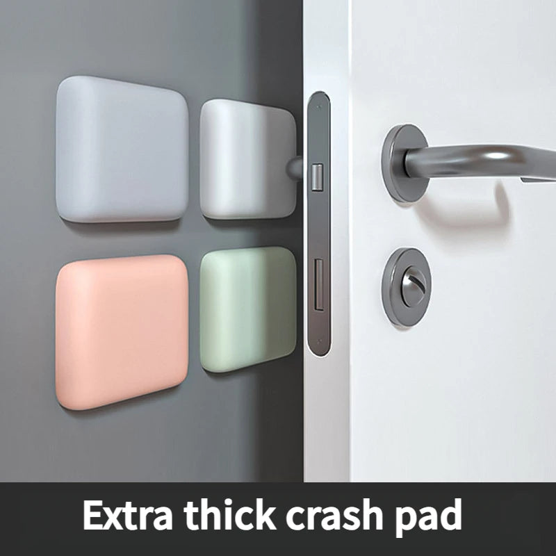 NEW Bedroom and Living Room Anti-Collision Pads - Silicone Door Behind, Simple and Elegant Buffer and Silent Anti-Collision Stickers Home Furniture Accessories