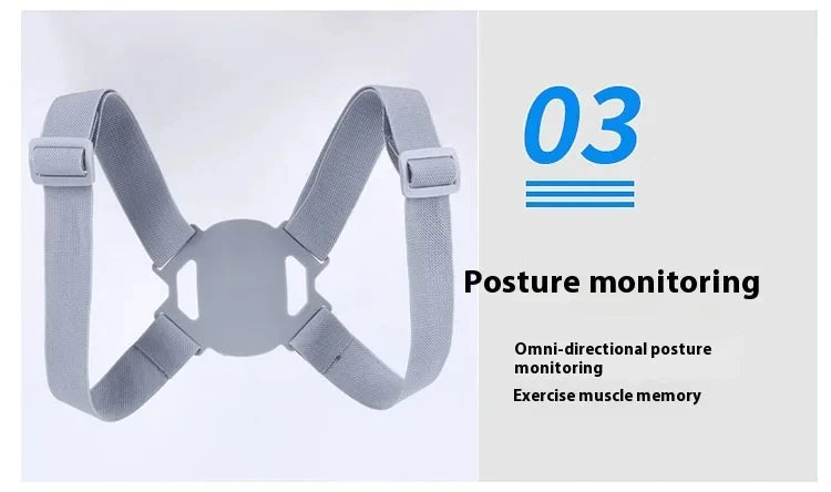NEW Arrivals 10PCS Set Smart Posture Corrector Rechargeable Back Brace 8 Shape Vibration Reminder 400mAh Battery for Work Study Office Home Kids Sitting Back Corrector