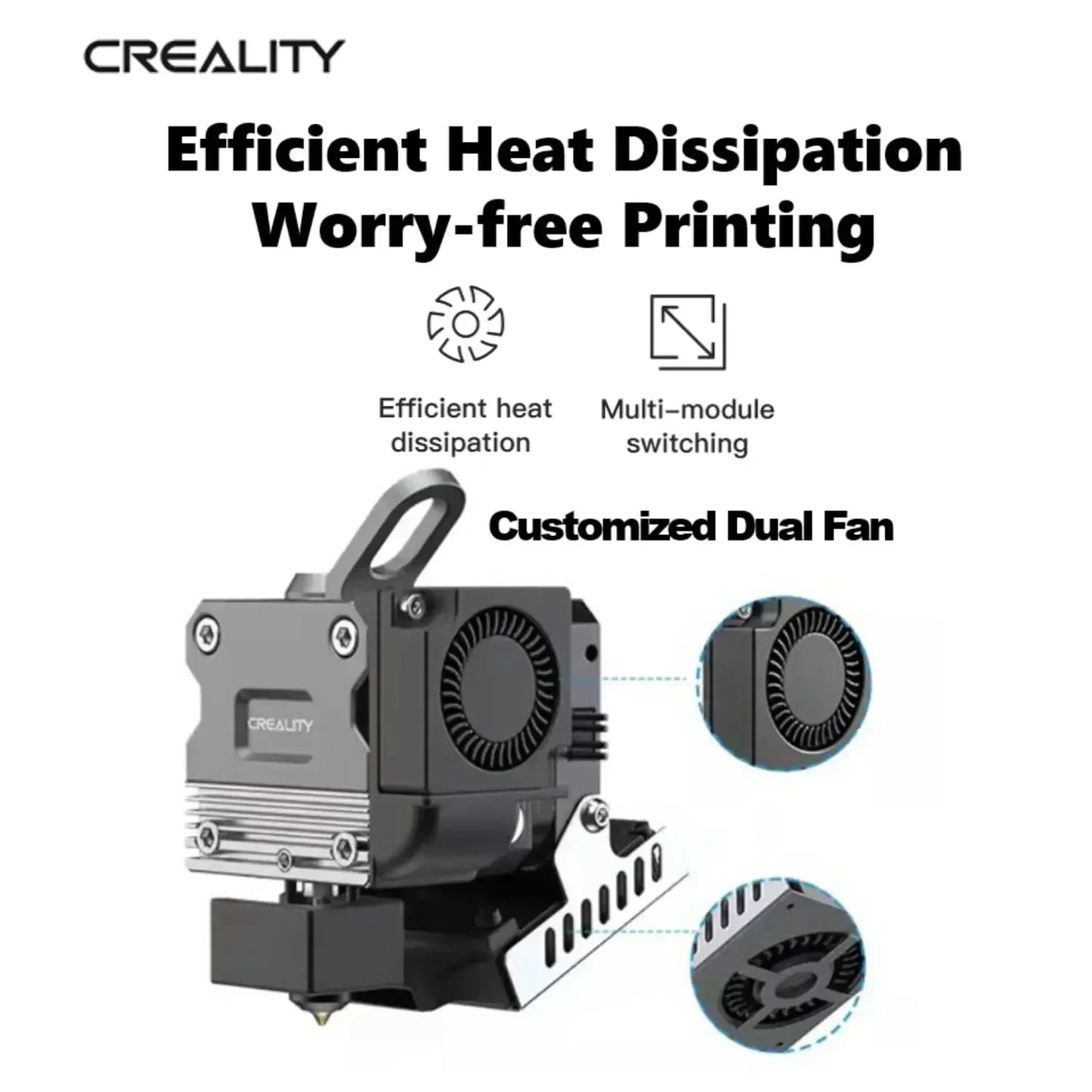 Creality Sprite Extruder Pro Kit with 80N Stepper Motor for Ender 3 Ender3 v2 Ender 3 pro Ender 3 Max official 3D Printer Parts