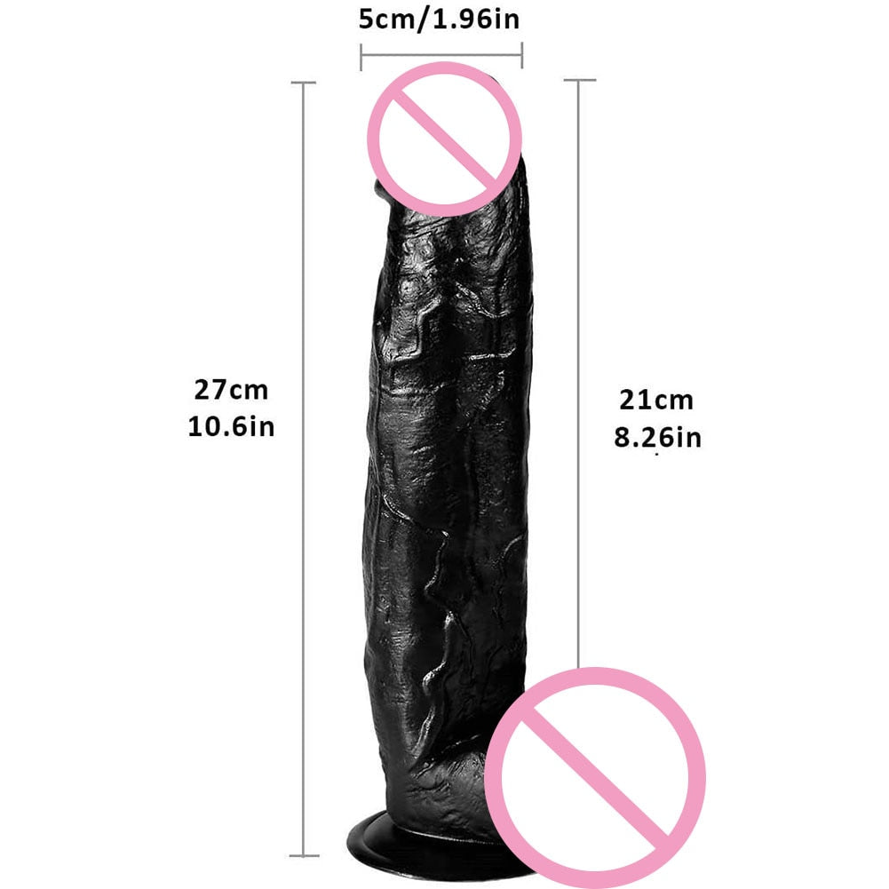 Adult 11 inch Dildo Huge Large Realistic Dildos Silicone With Suction Cup G Spot Stimulate Toys For Woman