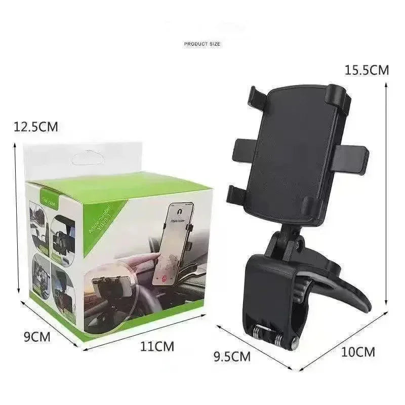 NEW Car Mobile Phone Mount Car Multi-Function Instrument Cluster Mobile Phone Holder Rearview Mirror Navigation Bracket Car Accessories Mobile Cell Phones Tools