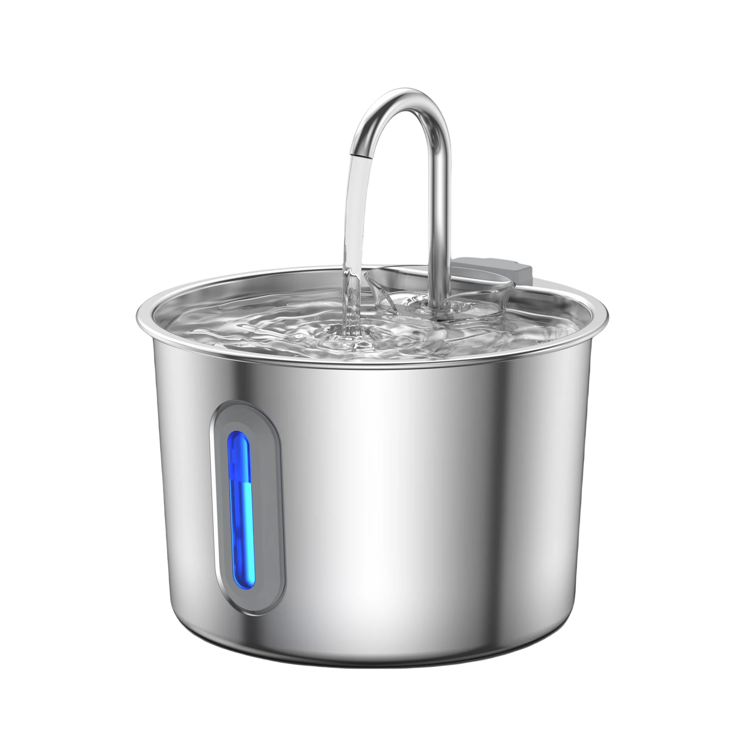 NEW Arrivals 2.2L Top Quality Stainless Steel Cat Water Fountain 2.2L/75 OZ Pet Automatic Water Dispenser for Dog Cat Drinking Pet supplies Filter System