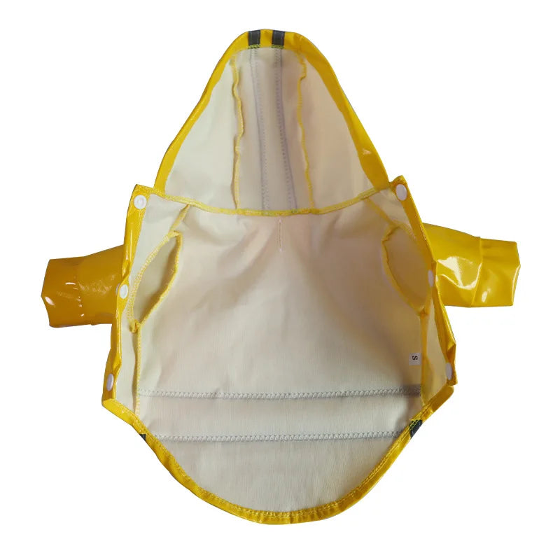 Dog Rain outerwear Reflective Waterproof Snowproof Pet Clothing for Small Puppy Cats, Chihuahua Bulldog Pets Cape Poncho Costume