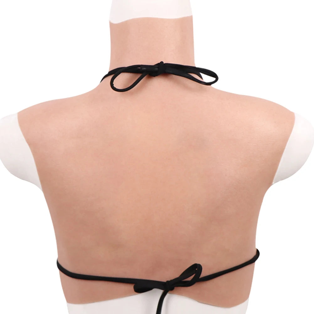 Realistic Bloodshot Design Silicone Breast Forms Boobs Fake Breastplates for Drag Queen Shemale Crossdress Crossdressing