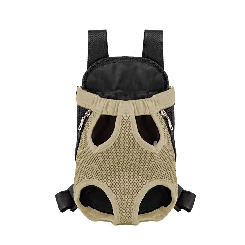 NEW Arrivals Adjustable Cat Dog Carrier Bag Pet Double Shoulder Backpack Portable Bag Outdoor Travel Camping Hiking Chest Strap Bag Pets Accessories