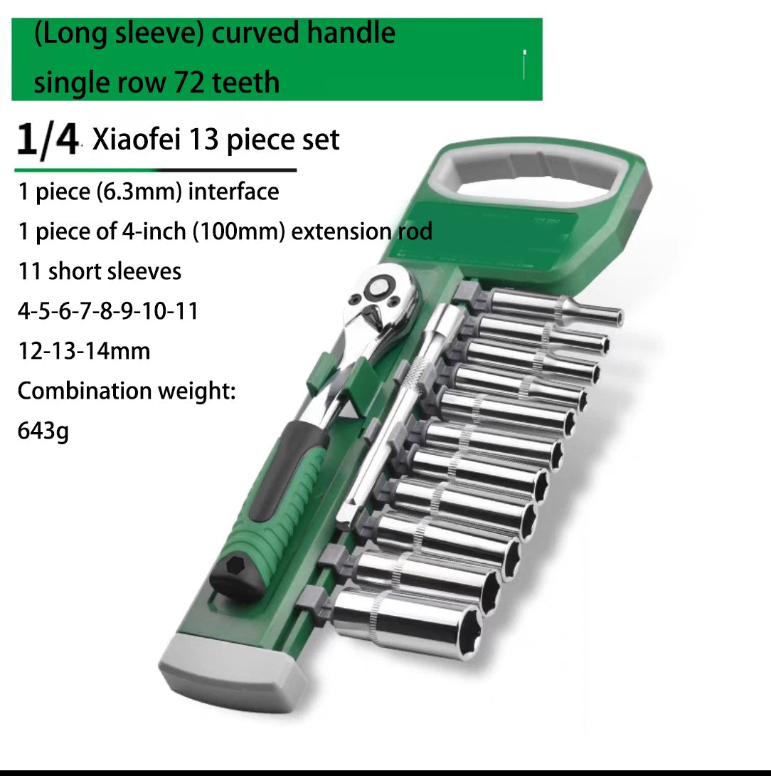 NEW Arrivals Hand Tools, Key Set Wrench, Ratchet Wrench Set 1/4 3/8 1/2 Auto Repair Spanner Tools Car Repair Accessories