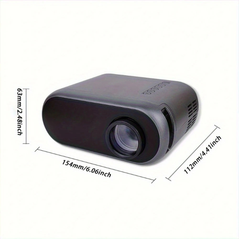 Projector Q11 720P Mini Smart portable Home Theater Travel Camping LED Projector, One Suitable for Travel Outdoor Movie Night