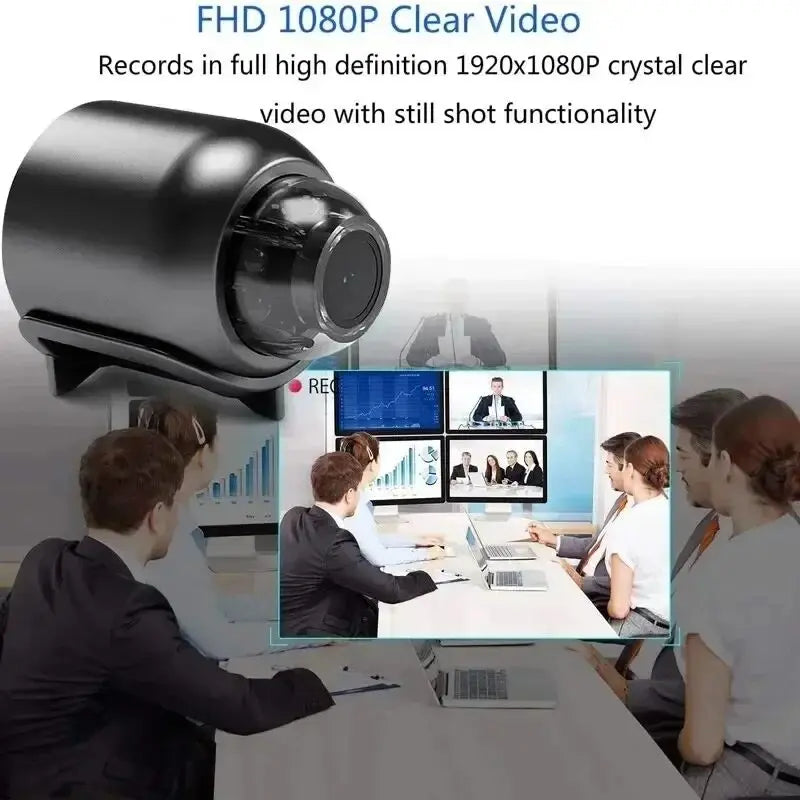 NEW Arrivals X5 Mini Camera Video & Audio Recording 1080P Clear Night Vision Lightweight Portable Premium Cams Motion Detection Wireless Surveillance Camera Home Security Supplies
