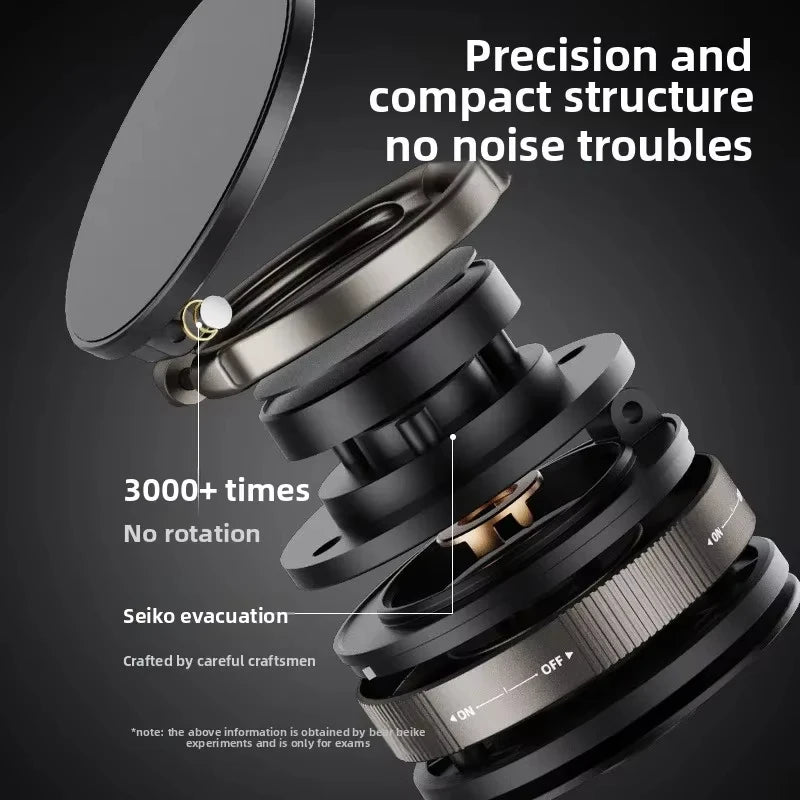 NEW Arrivals T30 Vacuum Magnetic Phone Holder Stand, for Mag Safe Suction Cup Phone Mount Adjustable Swivel Lock, for Your Car/Gym/Mirror