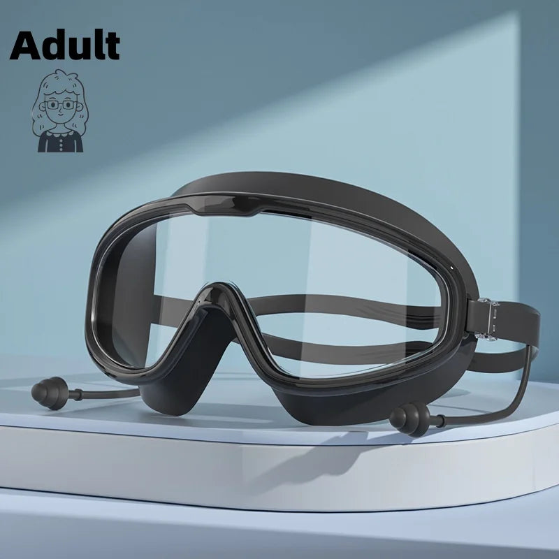 NEW Arrivals 12 Colors Swimming Goggles with Waterproof and Anti Fog High-Definition Professional Diving Goggles for Adult Boys and Girls Swimming Sport Accessories