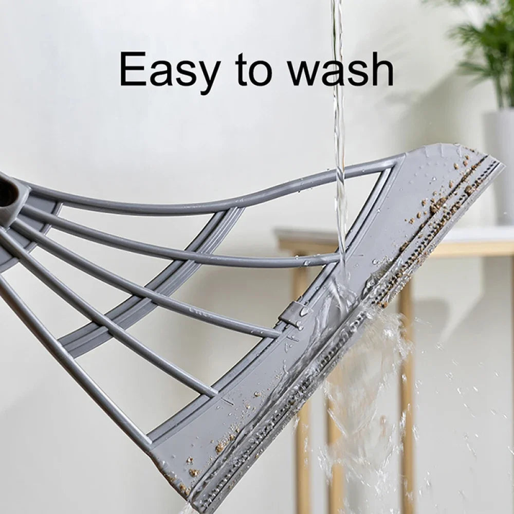 NEW Silicone Scraper Broom Magic Wiper High Place Glass Wiper Floor Mop Household Splicing Cleaning Broom Bathroom Sweeping Water Home Cleaning Supplies