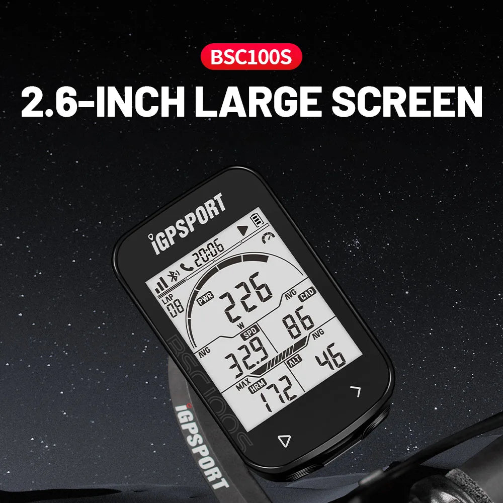 NEW Bicycle Computer Set BSC100S Computer BLE Bluetooth ANT Waterproof Wireless Bike Stopwatch MTB Road Cycling Bike Computer Cycling Accessories Sports Supplies