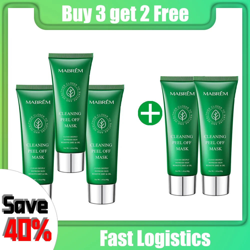 1/3/5/10 PCS Set Deep Cleansing Korean Mask Blackhead Remover Tear Pull Face Masks Moisturizing Oil Control Shrink Pore Improve Rough Skin Mud Mask