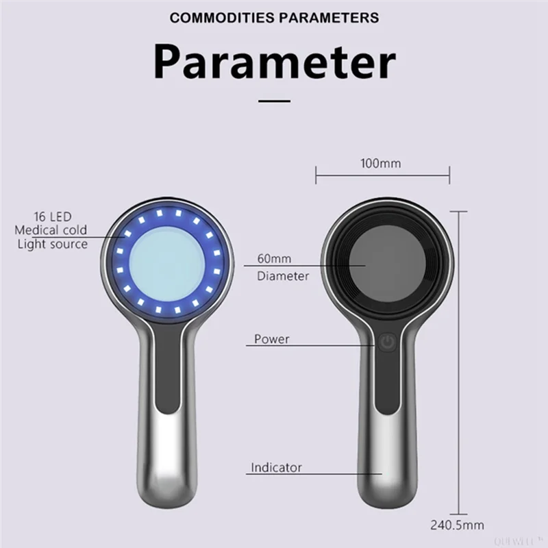 NEW AA20-Woods Lamp Skin Analyzer Skin UV Magnifying For Beauty Facial Full Body Testing Wood Lamp Light For Skin Care Analysis Testing