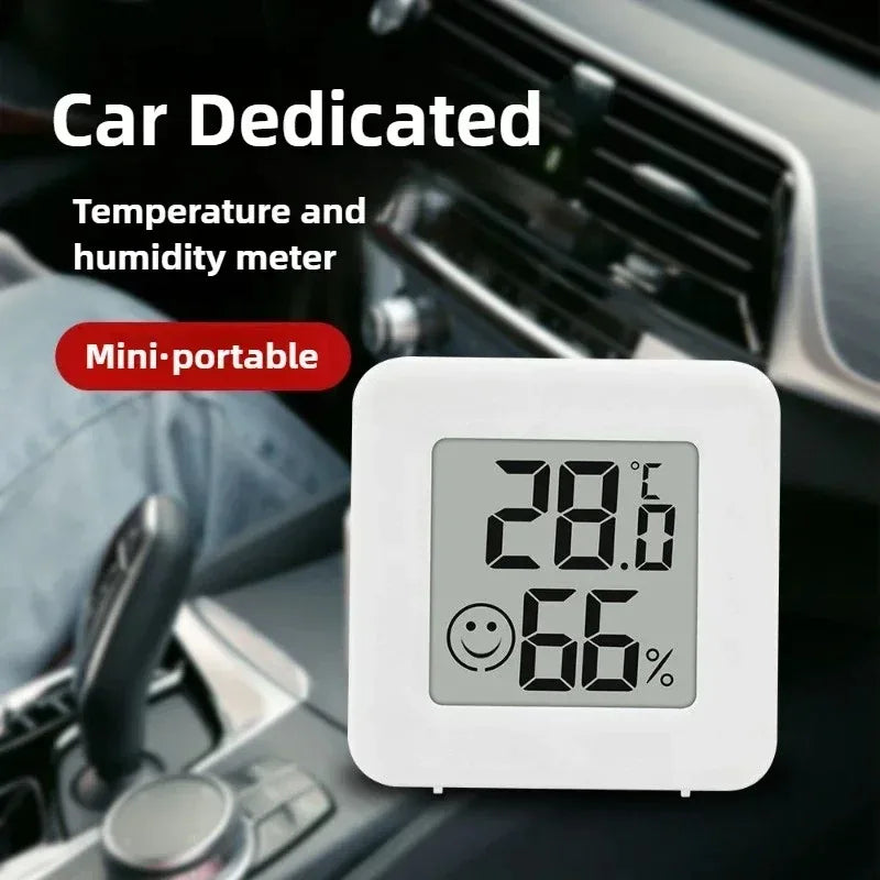 NEW Arrivals 4/6PCS Set Mini Digital Thermometer Hygrometer Indoor Temperature Electronic Monitor Hygrometer Outdoor Room Baby Living Room Home Smart Devices