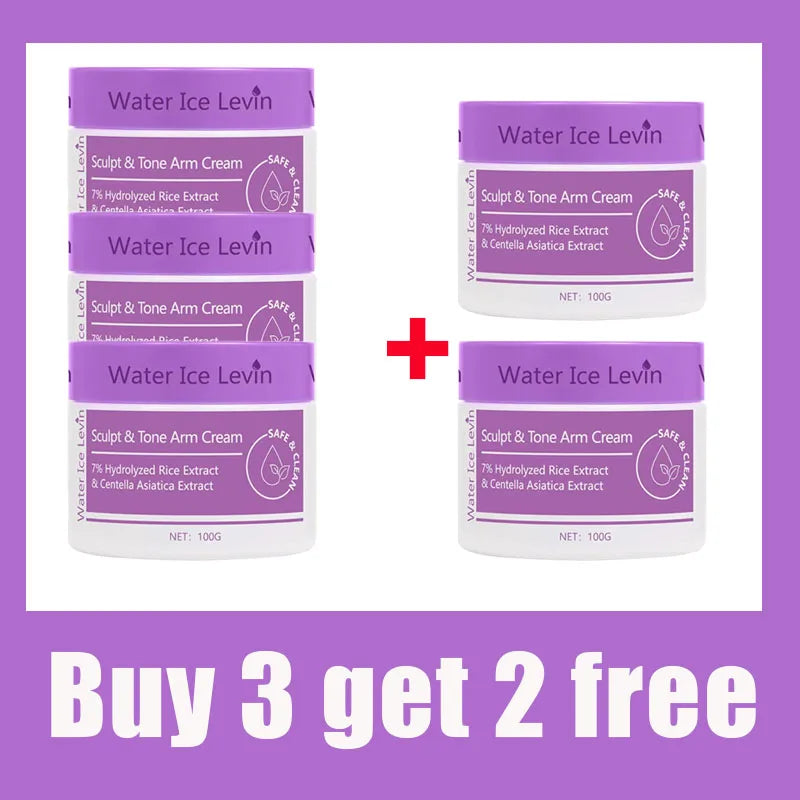 10PCS Set Sculpture and Conditioning Arm Korean Cream Collagen Rice Protein Refreshing Non Greasy Enhance Skin Elasticity Skin Tightening Deep Nourishing Shaping Arm