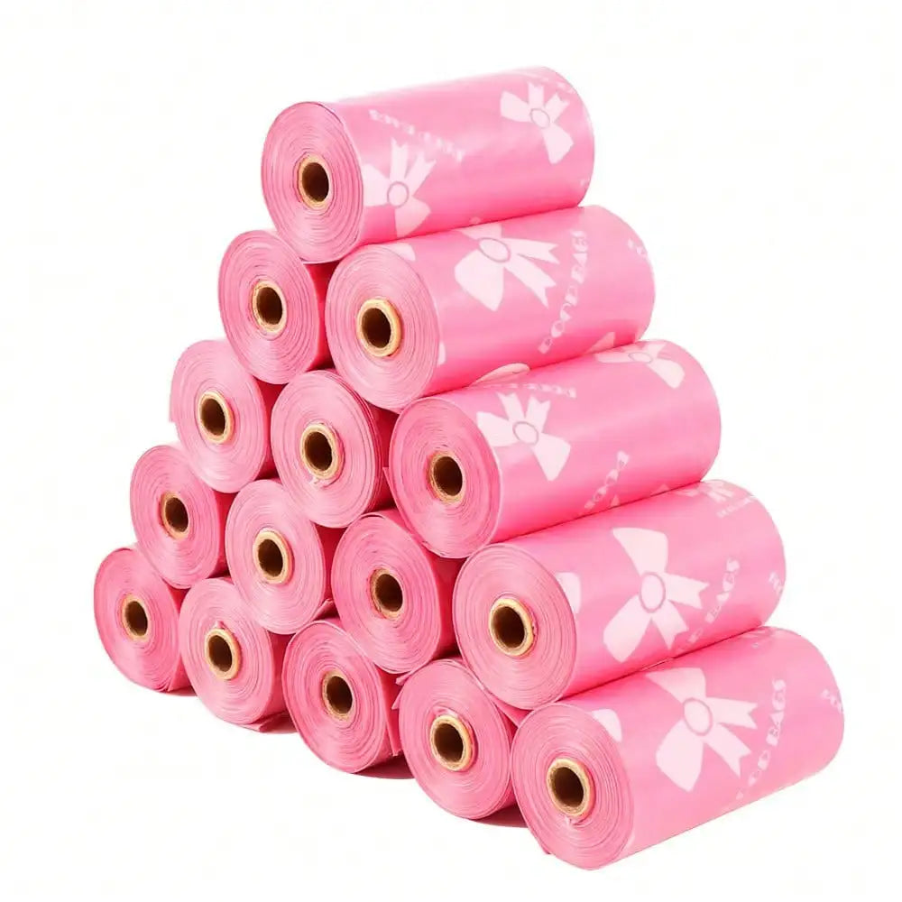 NEW Design 6/10 Rolls Set 180 Count Super Thick Dog Poop Bags, Leak-Proof Polyethylene Suitable For Cats & Dogs, Outdoor Pet Cleaning Supplies