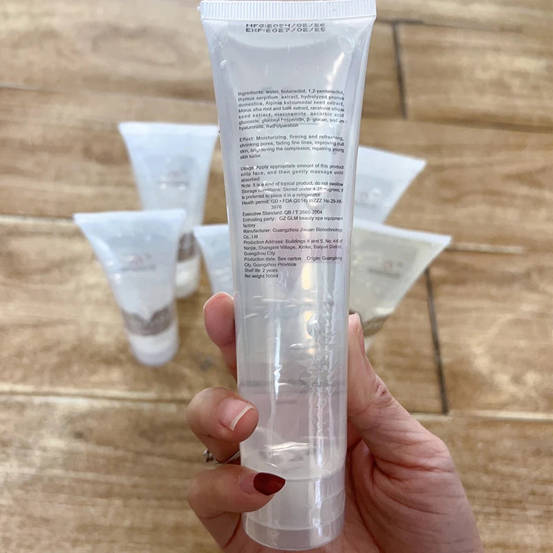 Newest 100ML 5-10Pcs Ultrasonic HIFU Gel Skin Firming Tighten Anti Wrinkles Gel High Intensity Focused Ultrasound Massager Gel 5/10PCS