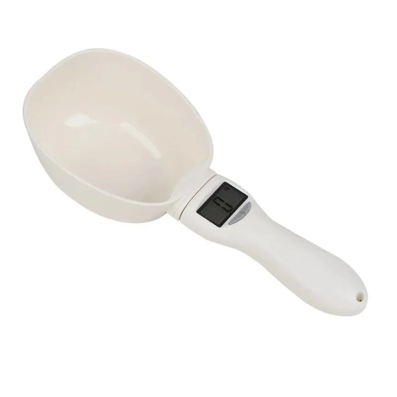NEW Arrivals Pet Food Scale LCD Electronic Precision Weighing Tool Dog Cat Feeding Food Measuring Spoon Digital Display Kitchen Scale Pets Home Supplies