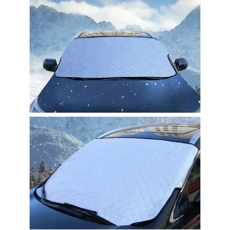 NEW Summer Car Sun Protectors and Winter Car Snow Ice Shields Are Suitable for Front Windshields to Prevent Frost and Dust Cars Accessories